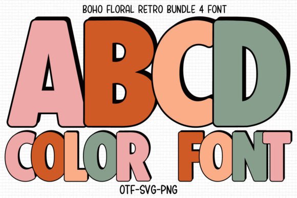 Boho Floral Retro: A Font for Bold, Authentic Design