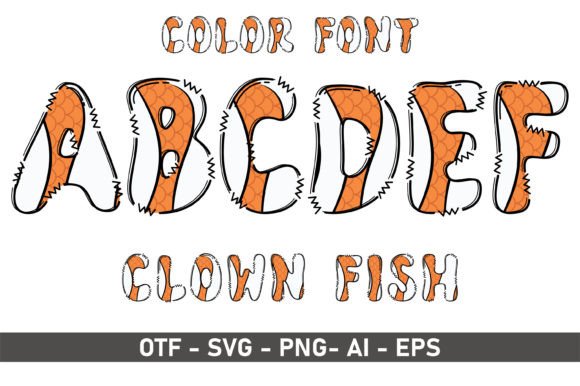 Clown Fish Font: A Playful Dive into Creative Typography