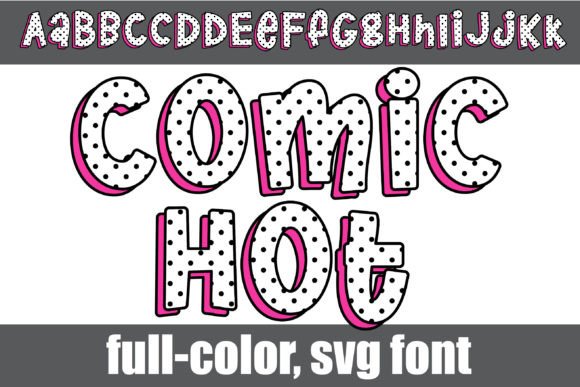 Comic Hot: Vibrant Lettering for Modern Creators