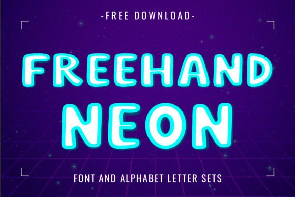 Freehand Neon: Capture Urban Energy with This Creative Font