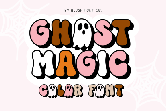Ghost Magic Color: A Playful Font for Creative Projects