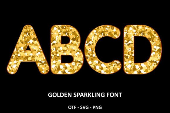 Golden Sparkling: A Font That Adds Instant Class