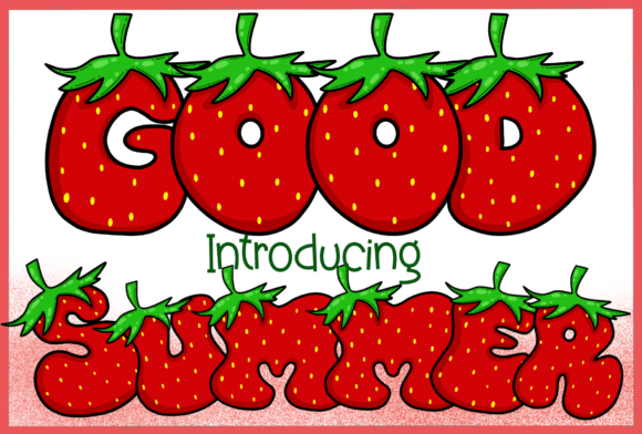 Good Summer: Capturing the Essence of Playful, Sweet Design