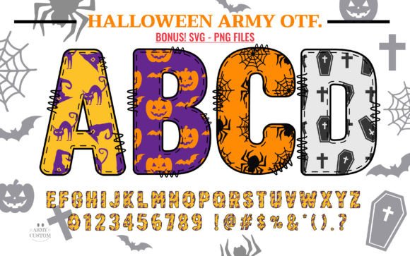 Halloween Army Set: The Font Collection That Actually Works