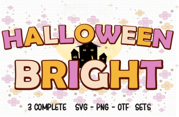 Halloween Bright: A Groovy Retro Font for Playful Designs