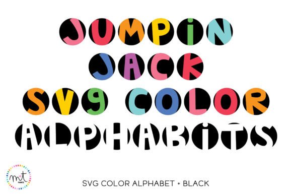 Jumpin' Jack Alphabits: A Playful Round Font for Bold Designs