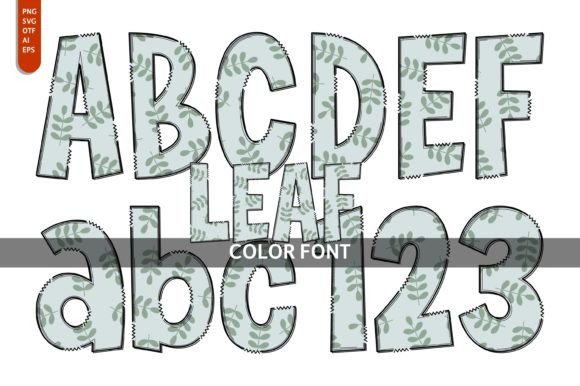 Leaf: A Playful Creative Font for Modern Designs