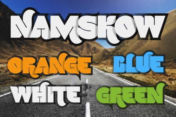 Make Your Work Stand Out with Namskow Font