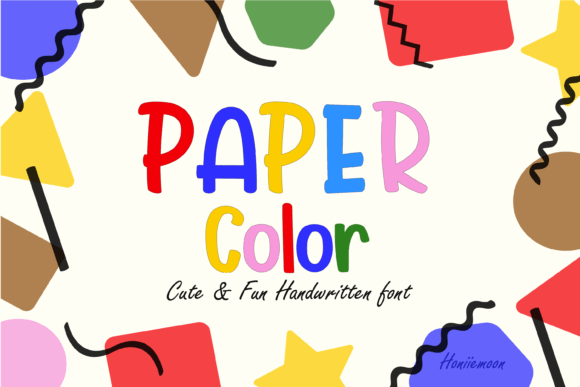 Paper Color: A Display Font That Brings Joy to Every Design