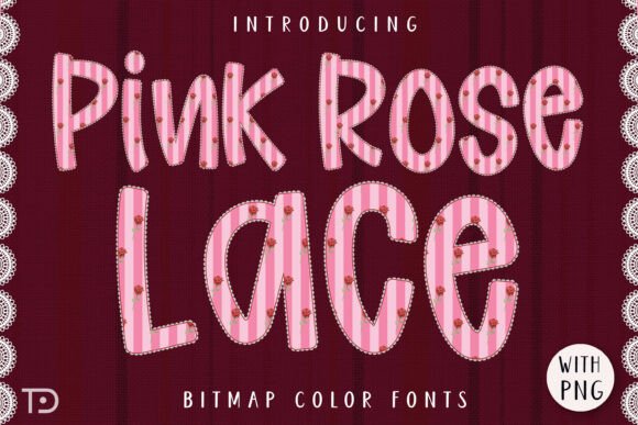 Pink Rose Lace: A Shabby Chic Design Asset for Crafters