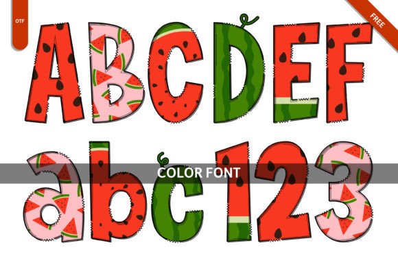 Super Watermelon Free: A Burst of Summery Goodness for Your Designs
